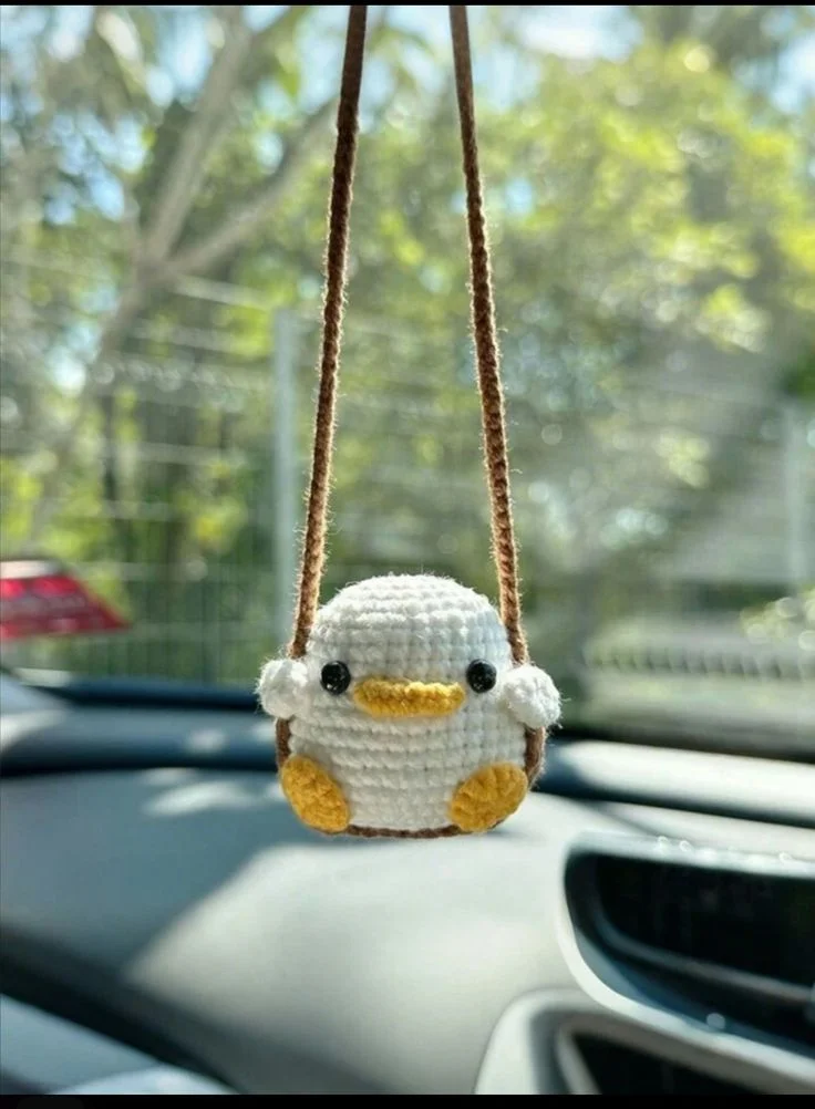 Crochet Swinging Duck
