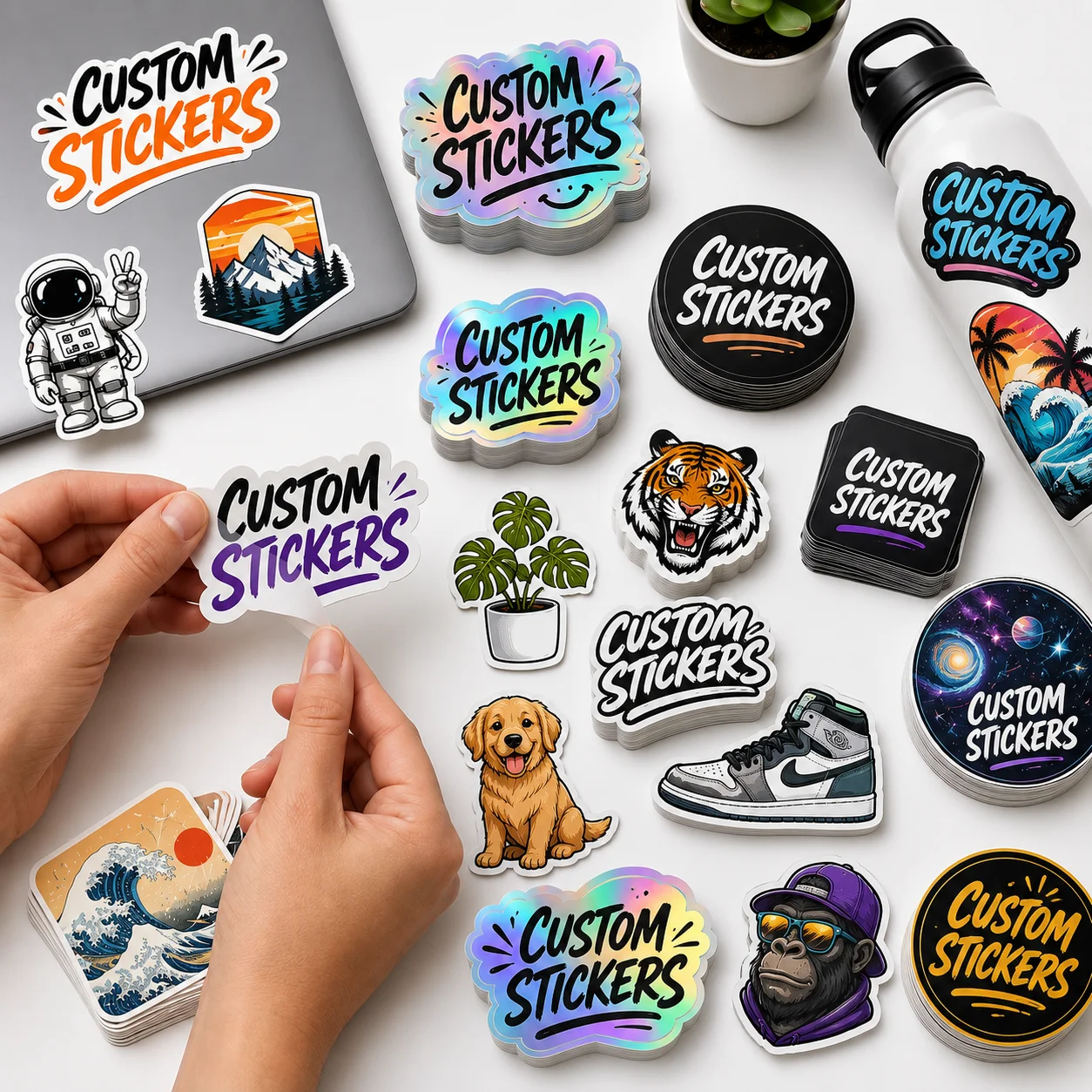 Custom A4 Sticker Sheet | Personalized Sticker Printing