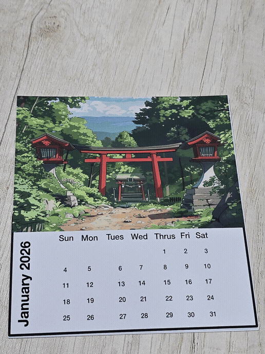 Demon Slayer Stacked Calendar 2