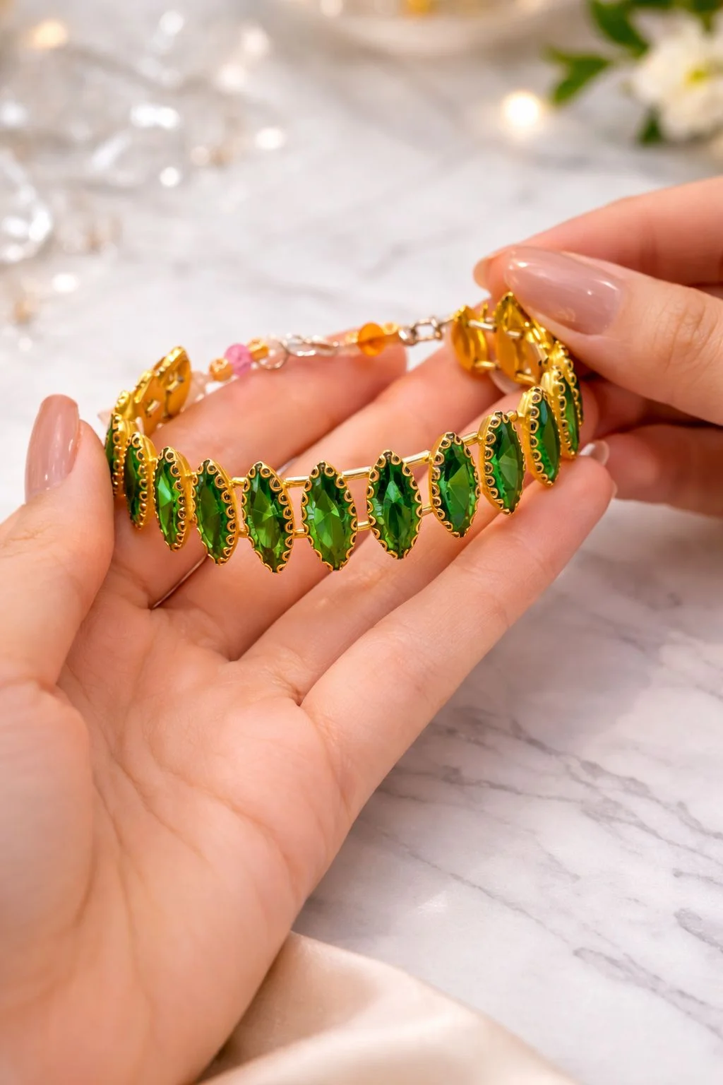 Emerald Verse Bracelet 3