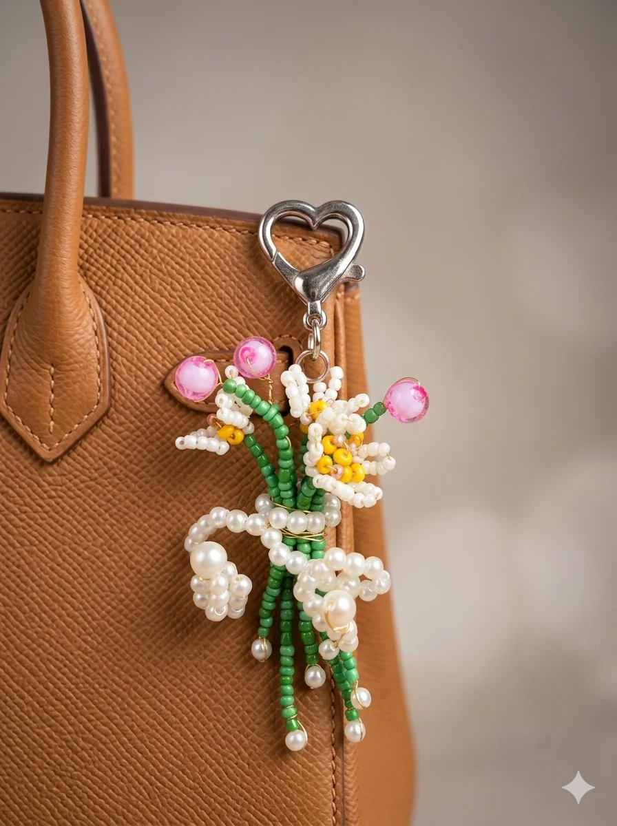 ✨️Daisy Drizzle Keychain 4